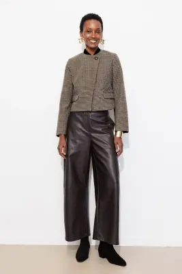 Veste courte croisée Femme — photo 5