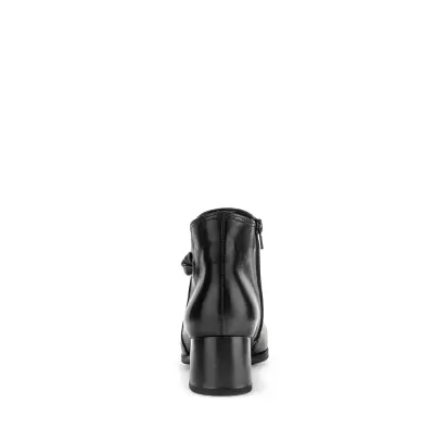 Bottines Gabor 72.827.57 Noires - Cuir Lacets Grande Pointure Femme — photo 4