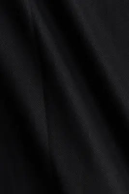 Jupe évasée en coton - Noir — photo 4