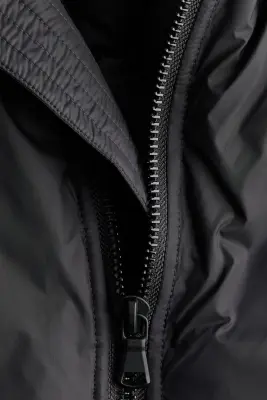 Bomber doudoune oversize - Noir — photo 5