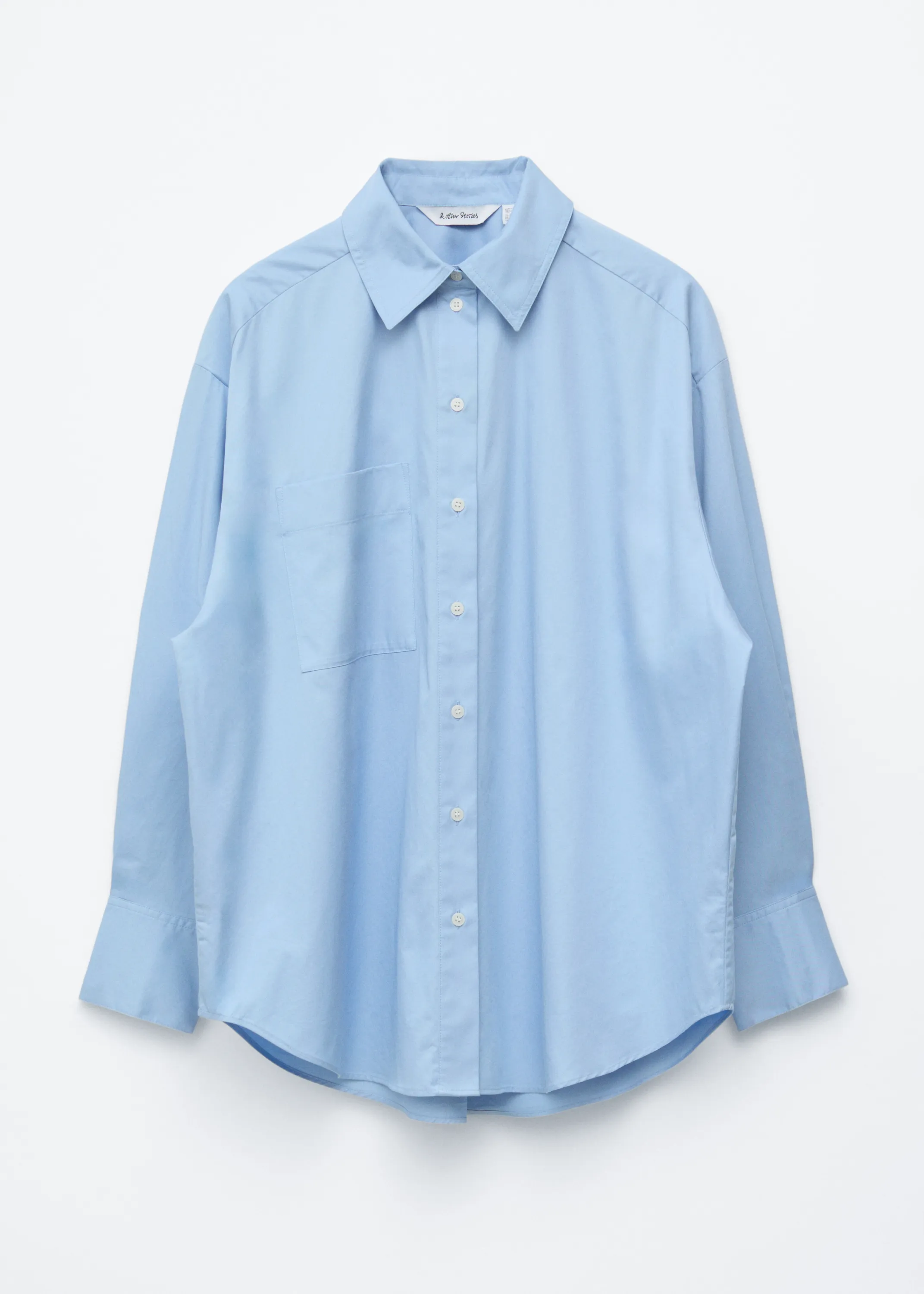 Chemise oversize - Bleu clair