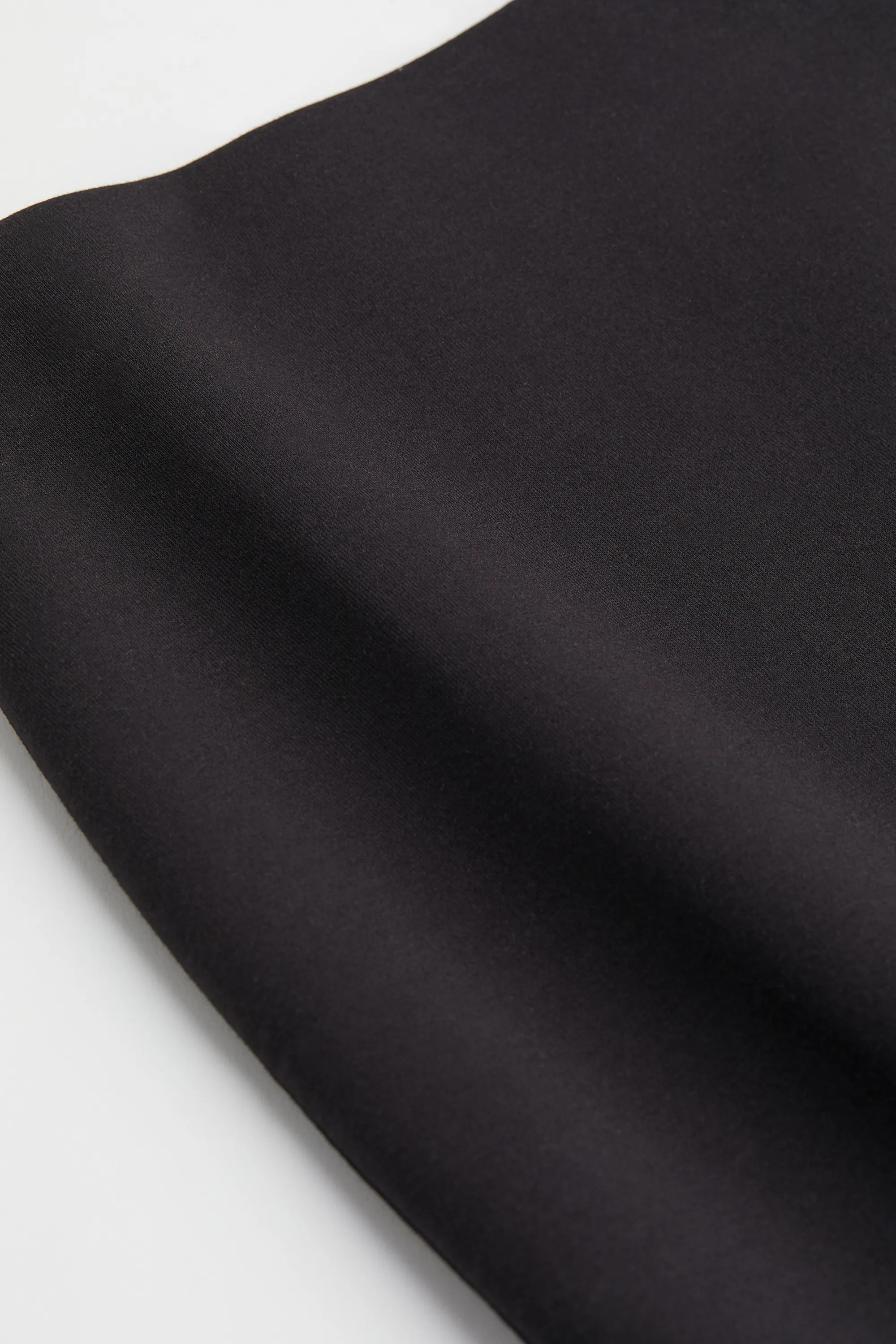 Jupe courte en jersey - Noir