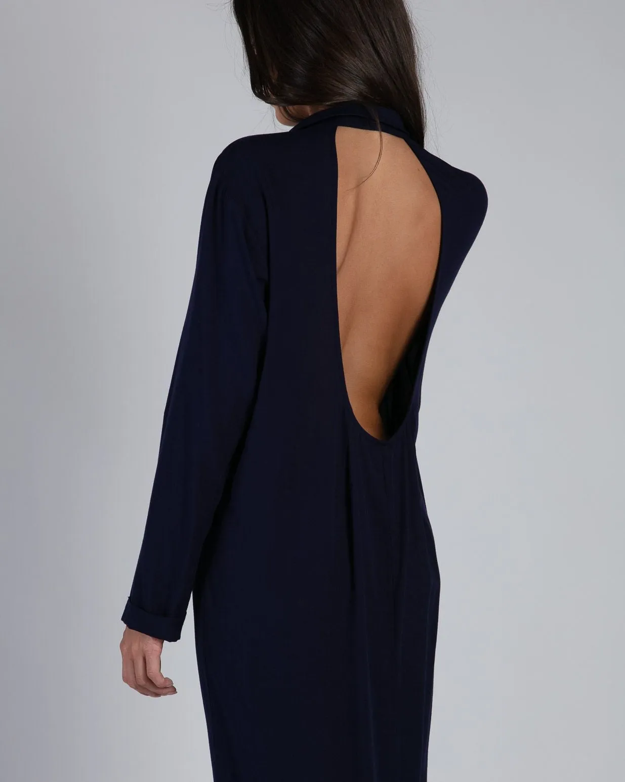 Robe longue Cocker deep purple – Karma Koma