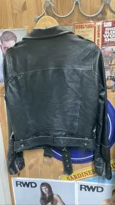 Veste en cuir ZARA — photo 3