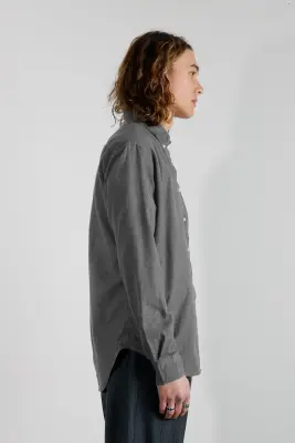Chemise en flanelle - Gris — photo 5