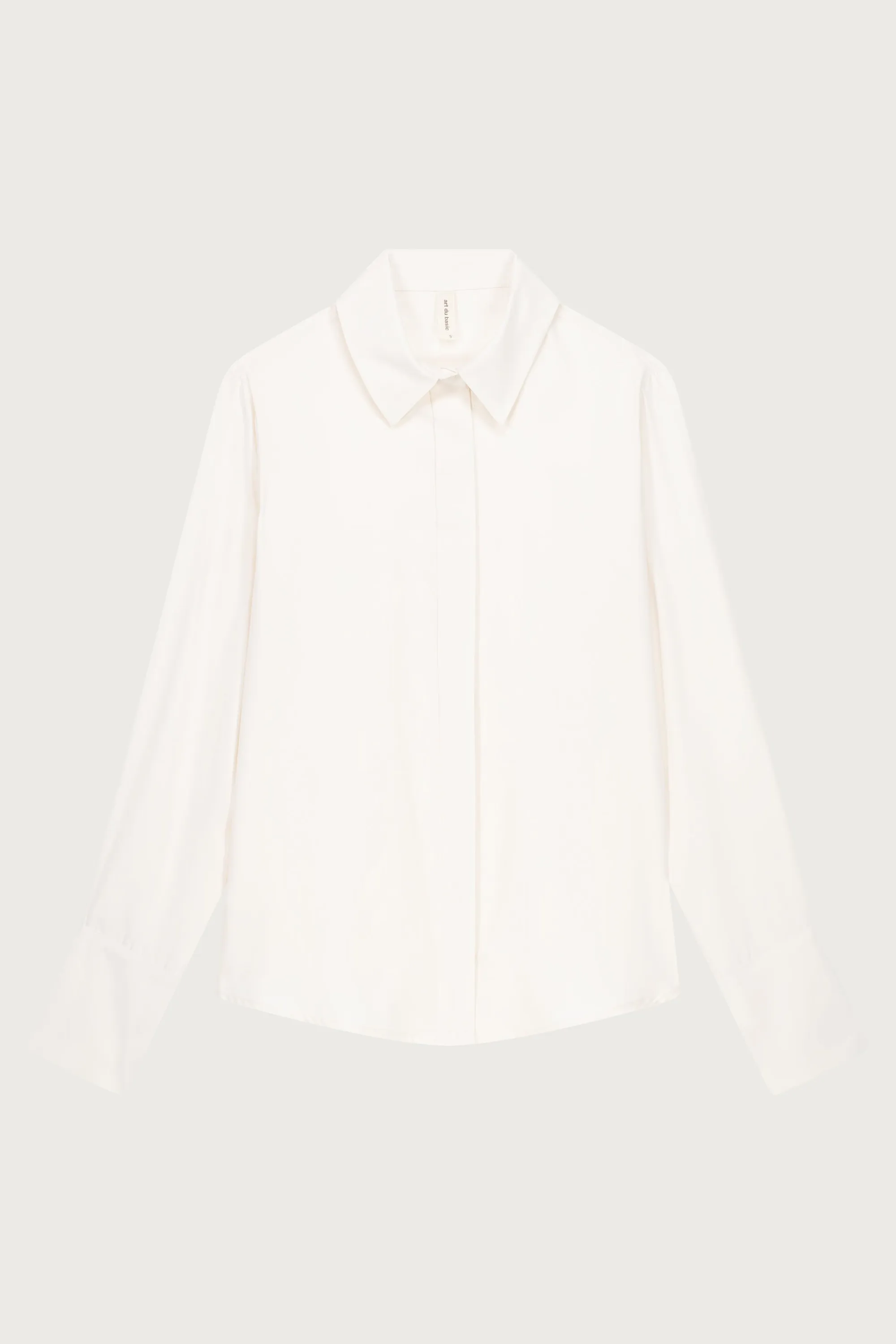 CHEMISE AJUSTÉE EN ENVERS SATIN