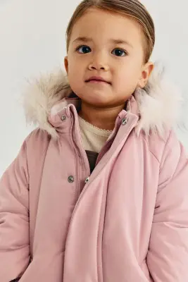 Parka matelassée - Rose clair — photo 1