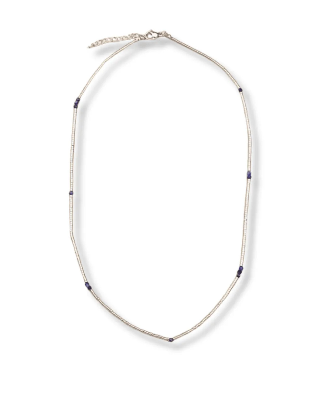 COLLIER GABIN ARGENTÉ