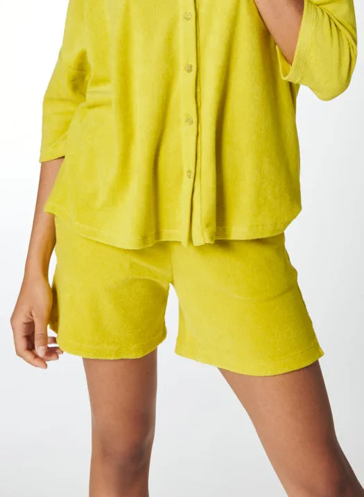 Shorts en coton et modal