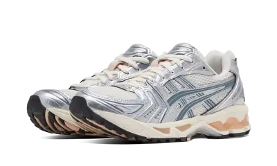 ASICS Gel-Kayano 14 Birch Pure Silver Teal Gold — photo 2