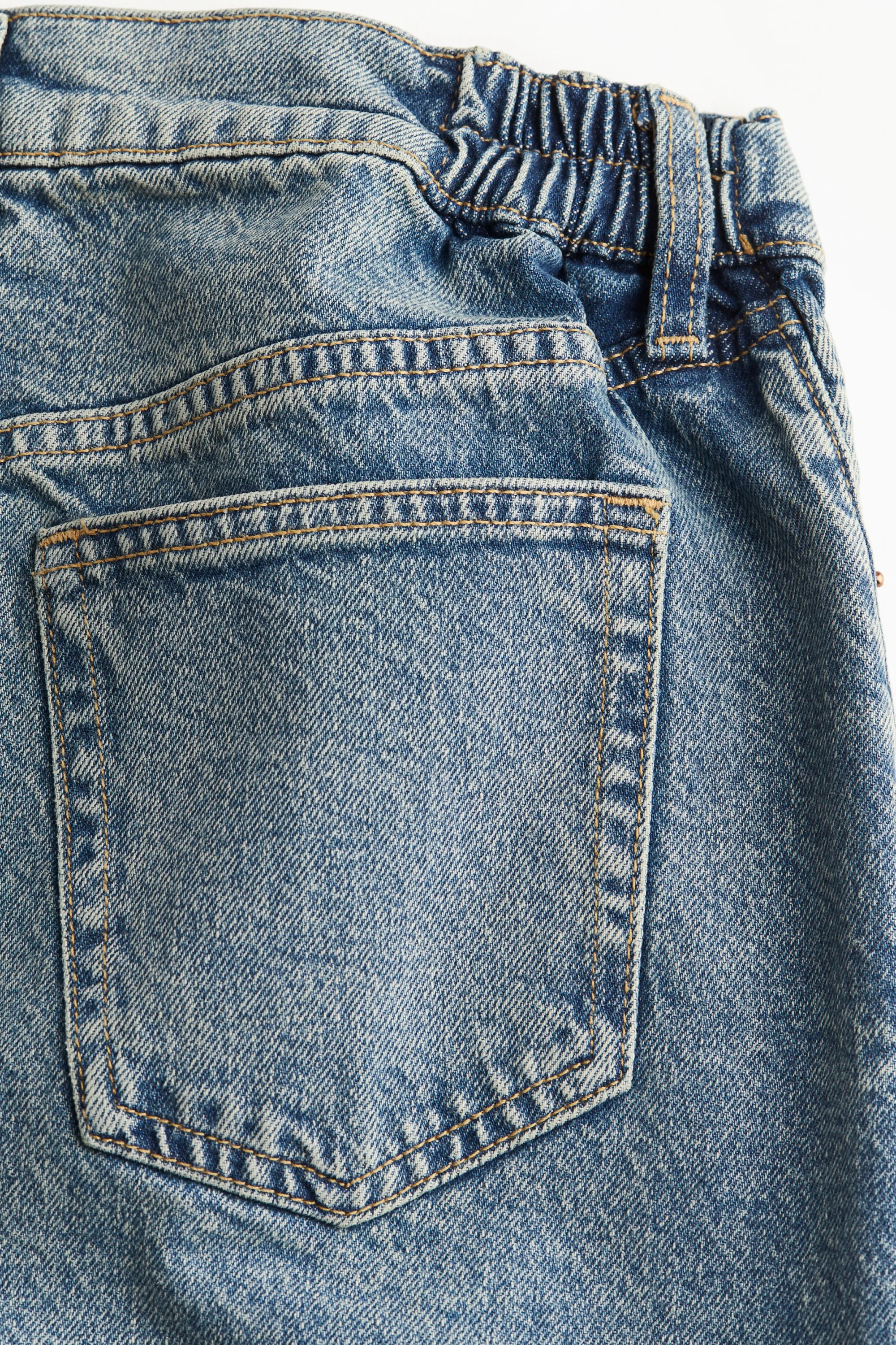 MAMA Jupe Before & After en denim - Bleu denim