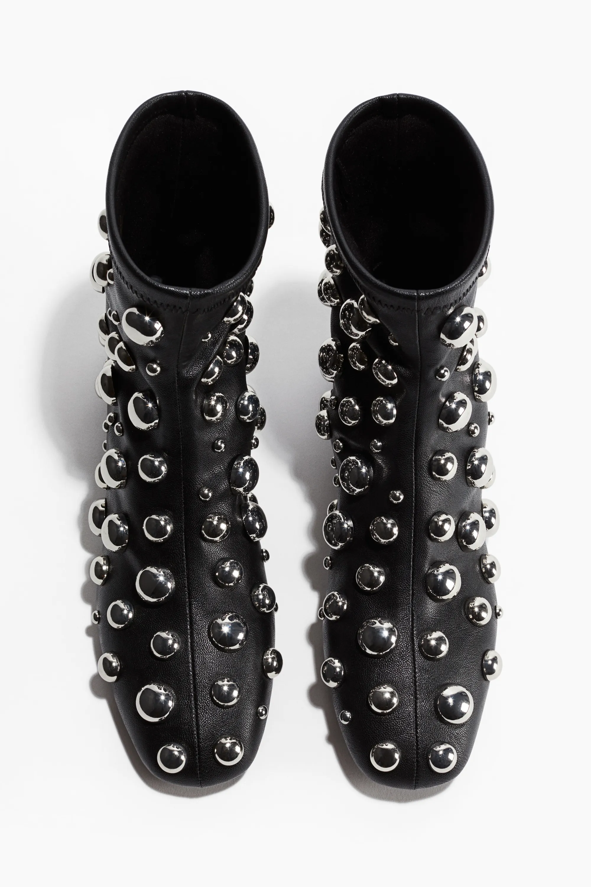 Bottines cloutées - Noir