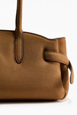 Sac porté épaule - Marron — photo 3