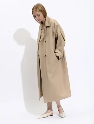 Nouveau ! BELLEPIECE Trench Jacopo Desert — photo 3