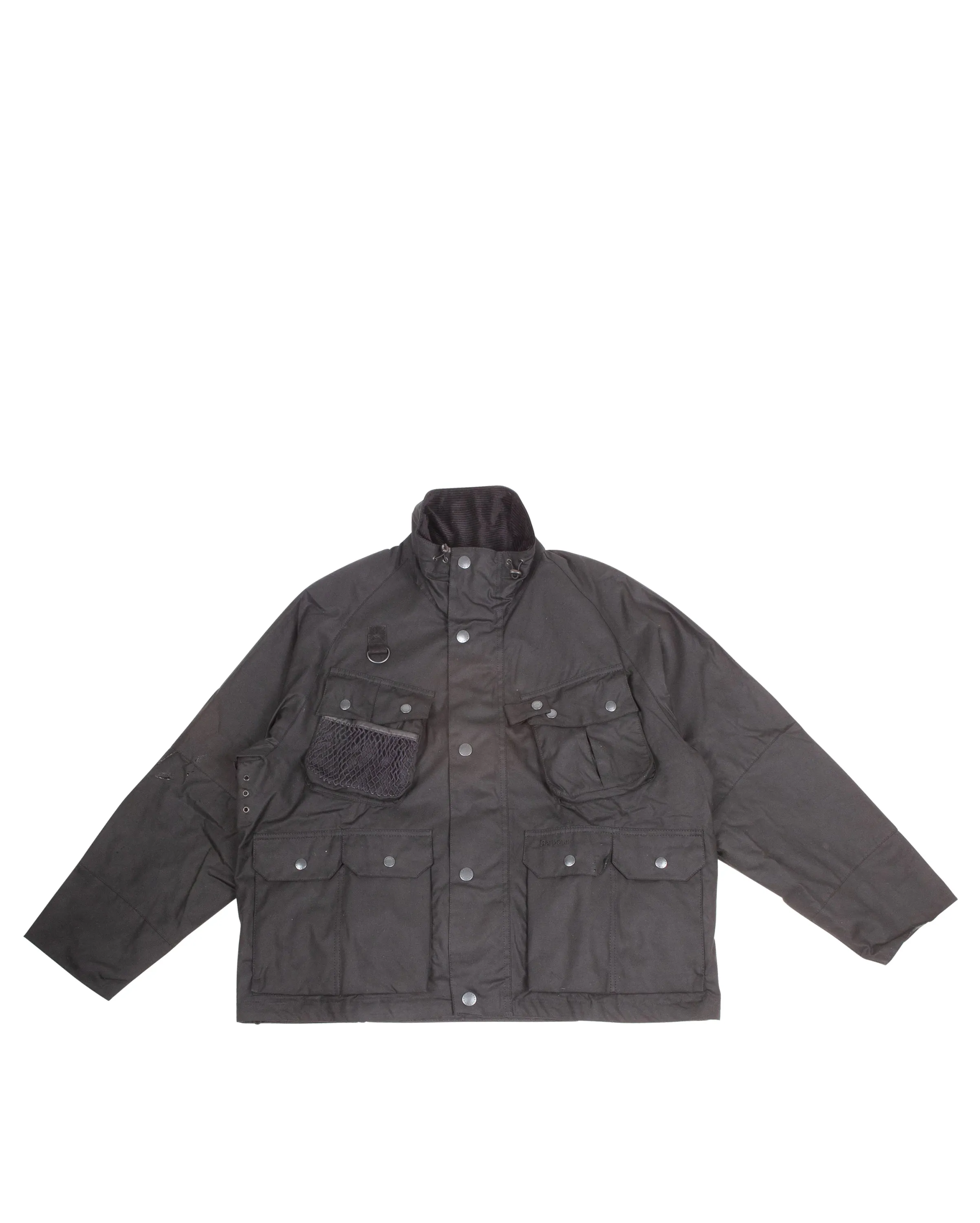 Modified Dryfly Wax Jacket Black