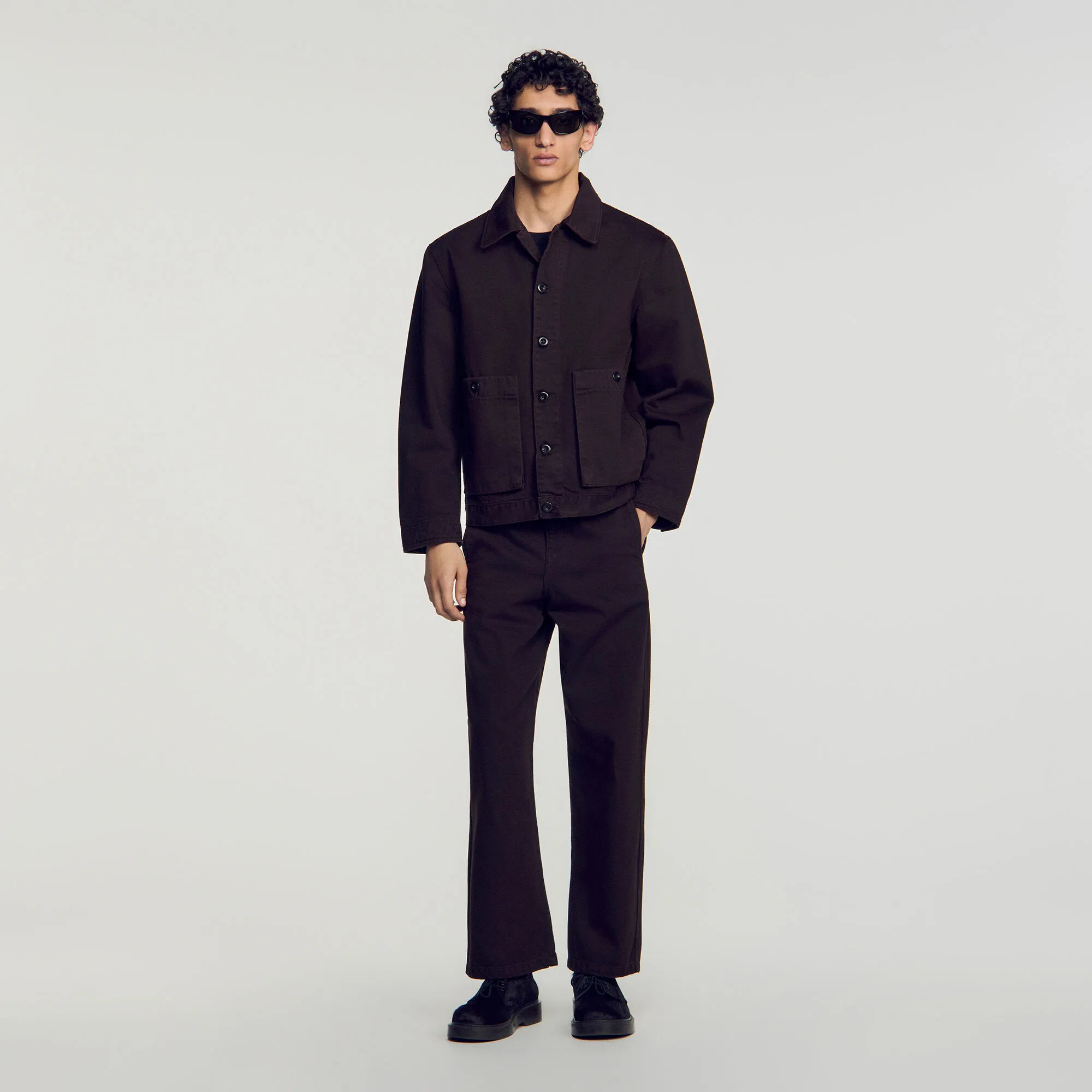 Blouson worker en denim