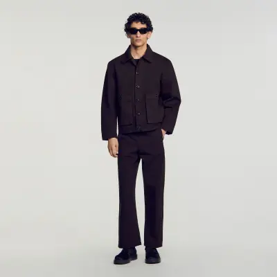 Blouson worker en denim