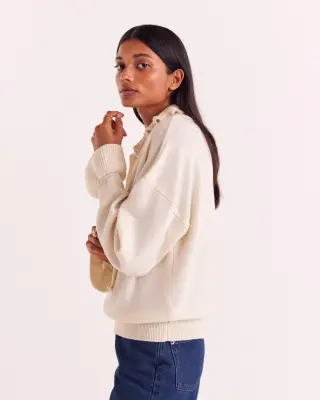 Pull Pauline écru — photo 3