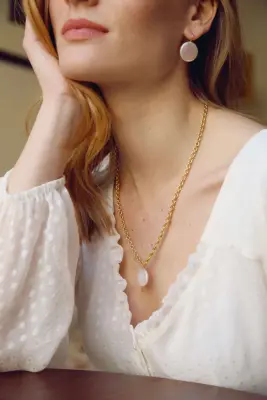 Clair de Lune Pearl Necklace — photo 2