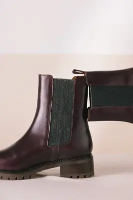 bottines lysette blueberry — photo 3