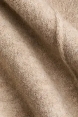 Robe en maille avec jupe évasée - Beige ancien — photo 2