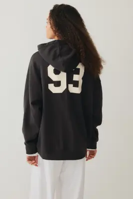 Hoodie oversize - Noir — photo 2