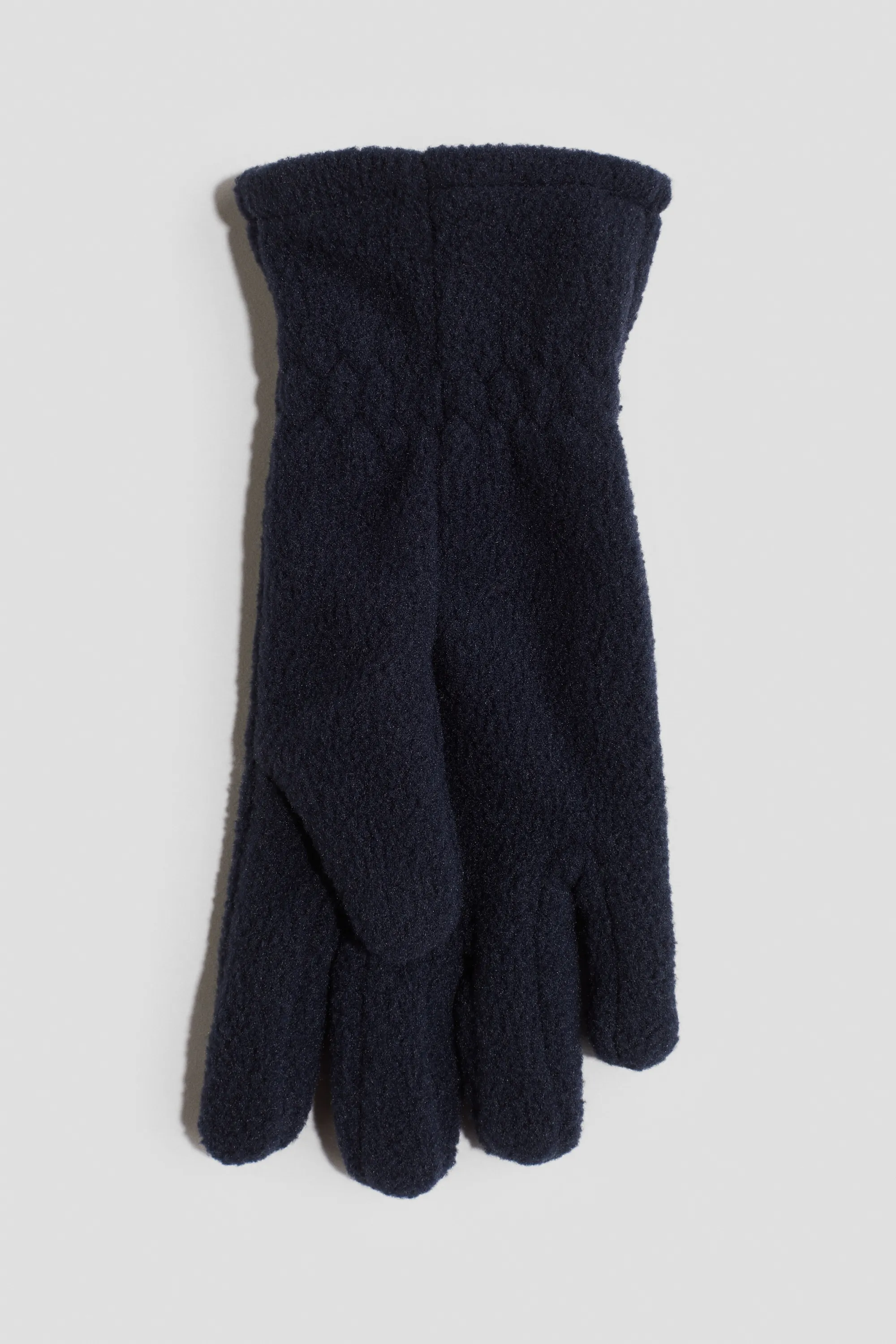 Gants en polaire - Bleu marine