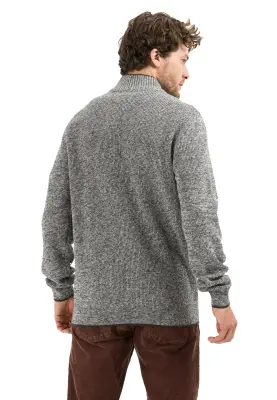 CAMEL ACTIVE PULL CAMIONNEUR Gris chiné — photo 4