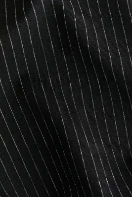 Pantalon à taille élastique en jersey romanite - Noir — photo 4