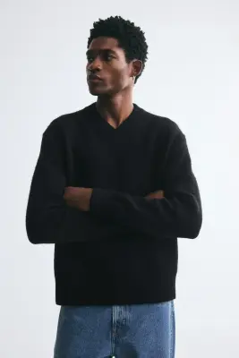 Pull Relaxed Fit - Noir — photo 1
