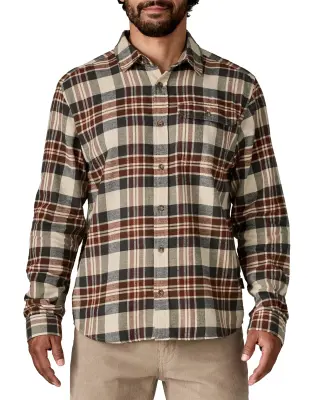 L/S Lightweight Fjord Flannel Shirt Paw Dried Vanilla — photo 2