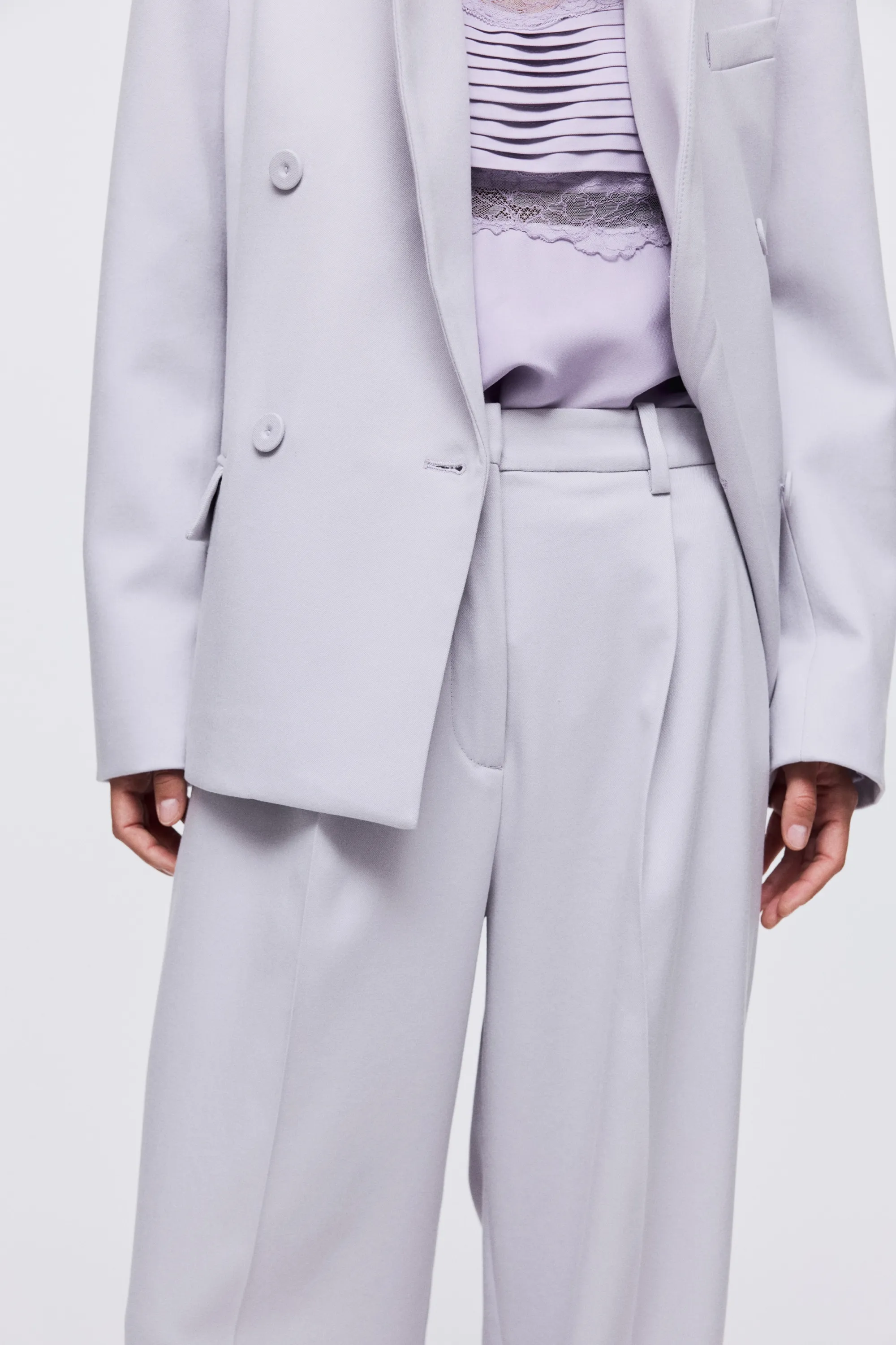 Pantalon chic - Lilas