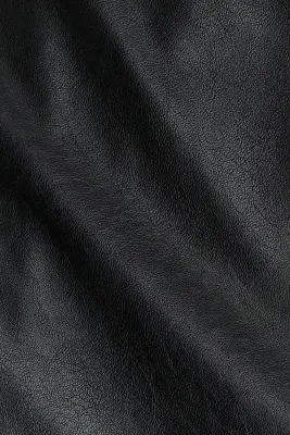 Short Bermuda en tissu enduit - Noir — photo 4