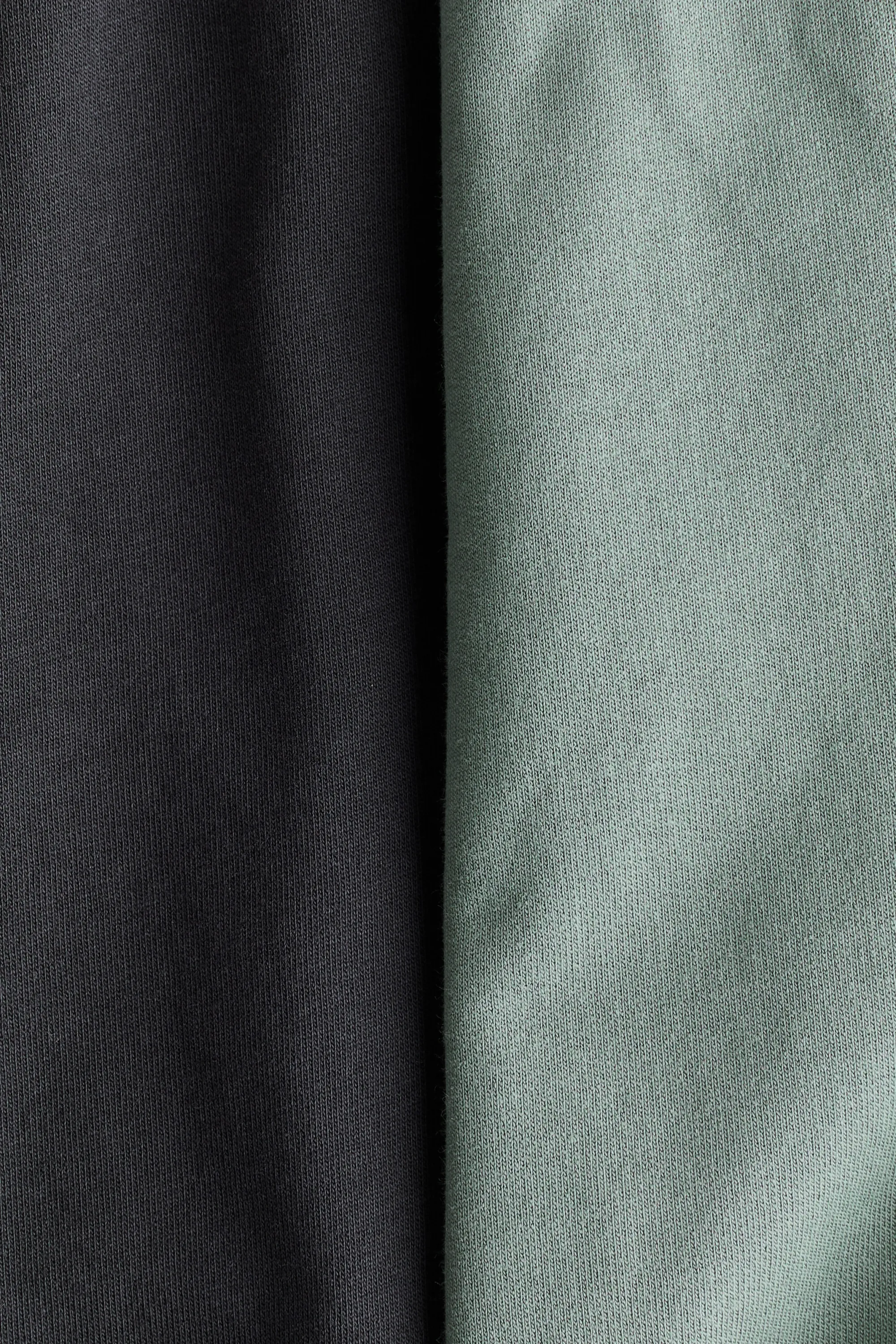 Lot de 2 pantalons jogger - Vert ancien clair/gris foncé