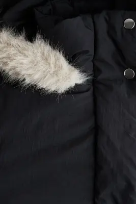Veste matelassée - Noir — photo 4