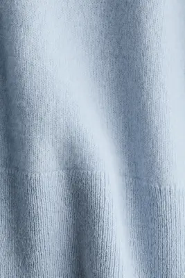 Pull oversize en laine - Bleu clair — photo 2