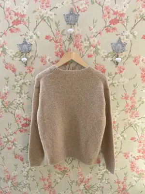 Nouveau ! POMANDÈRE Pull Laine 8480 Sable — photo 2