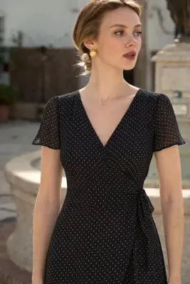Aurore Wrap Dress — photo 2