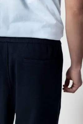 Pantalon Marine en Coton / Lin / Coton organique — photo 4