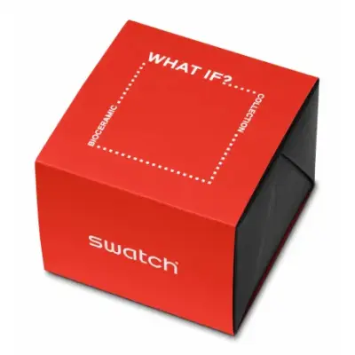 Montre Swatch Unisex Collection Bioceramic What if ? SO34B700 - WHAT IF…BLACK? — photo 5