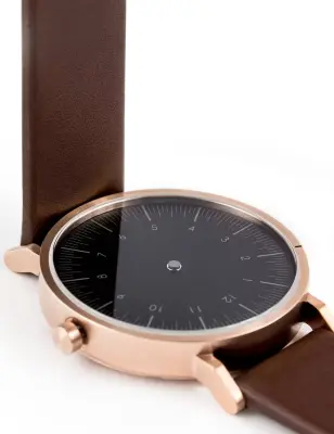 SIMPL WATCH REVERSE COLLECTION - NOVA BROWN — photo 4