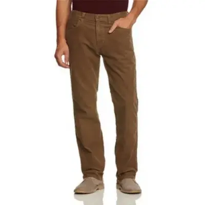 WRANGLER TEXAS VELOURS Marron — photo 1