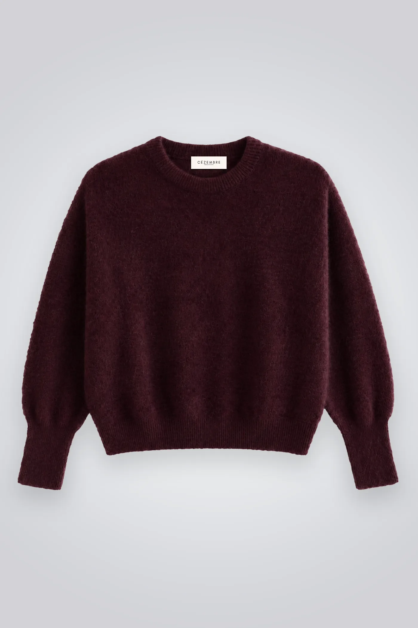 Cézembre – Pull Agathe Bordeaux