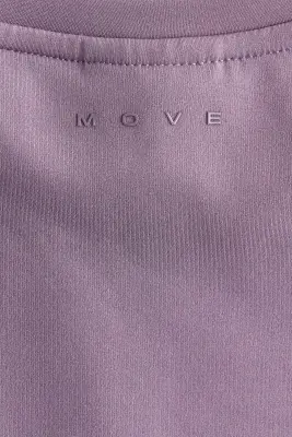 Top de sport chaud Fleece SoftMove™ - Violet ancien — photo 3