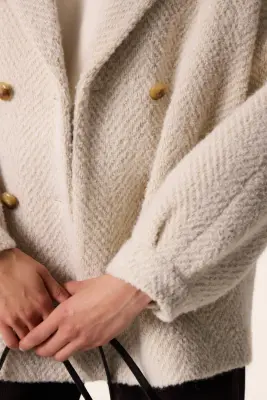 Manteau Yago Creme — photo 3