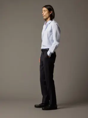 Pantalon de costume Laslo Navy/White — photo 4