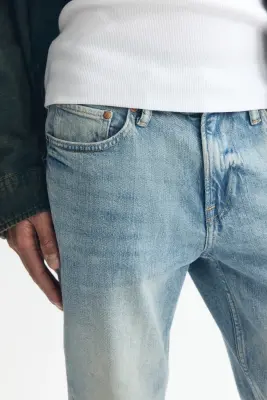 Slim Jeans - Bleu denim clair — photo 1