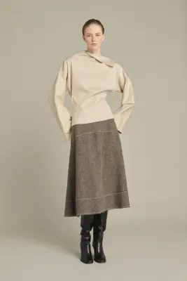 TEE-SHIRT LARA VANILLE — photo 1