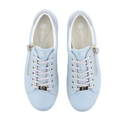 Baskets Remonte D1E03-10 Bleues - Lacets Grande Pointure Femme — photo 4