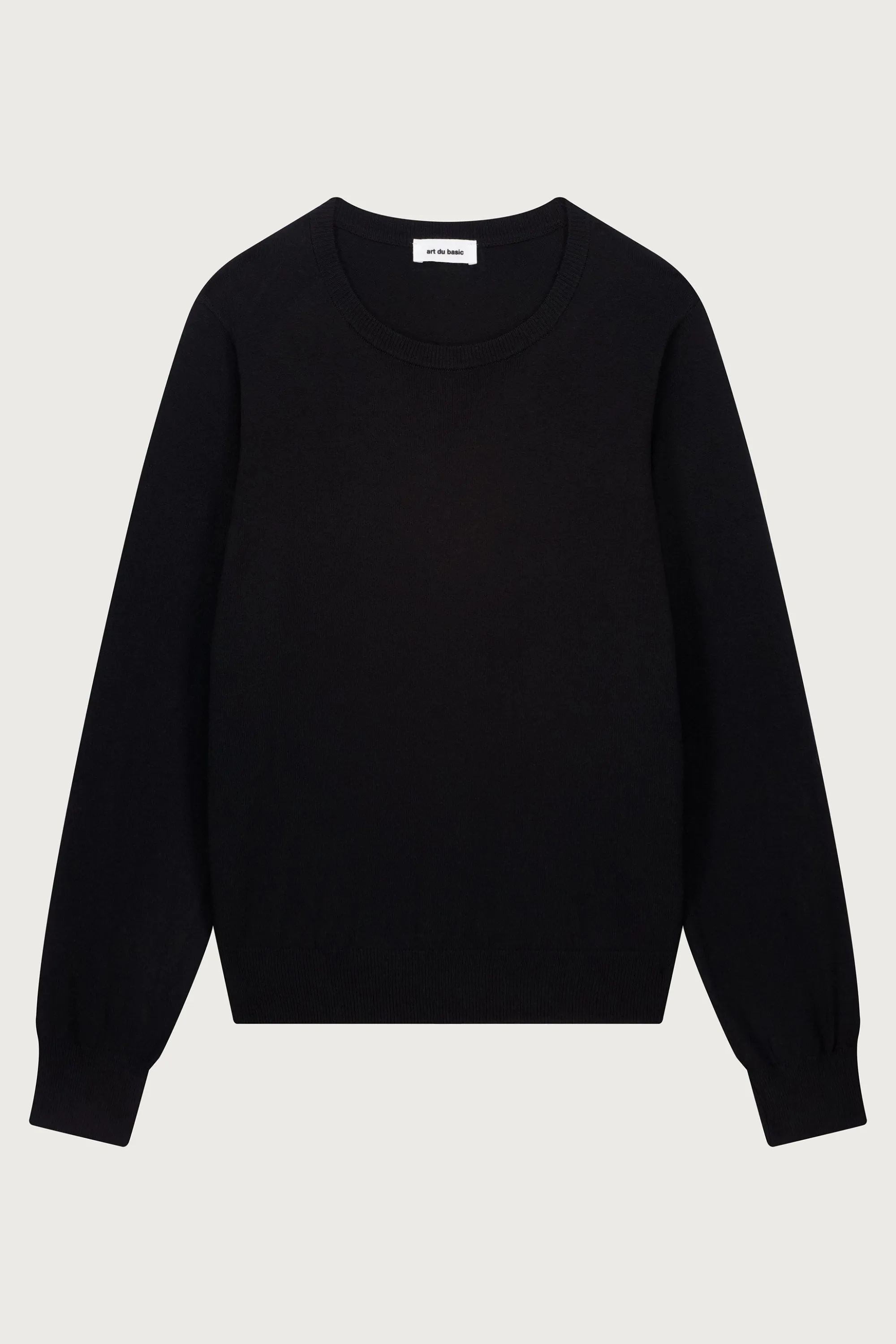 PULL COL ROND MAILLE FINE